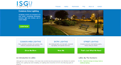 Desktop Screenshot of isg-lighting.com